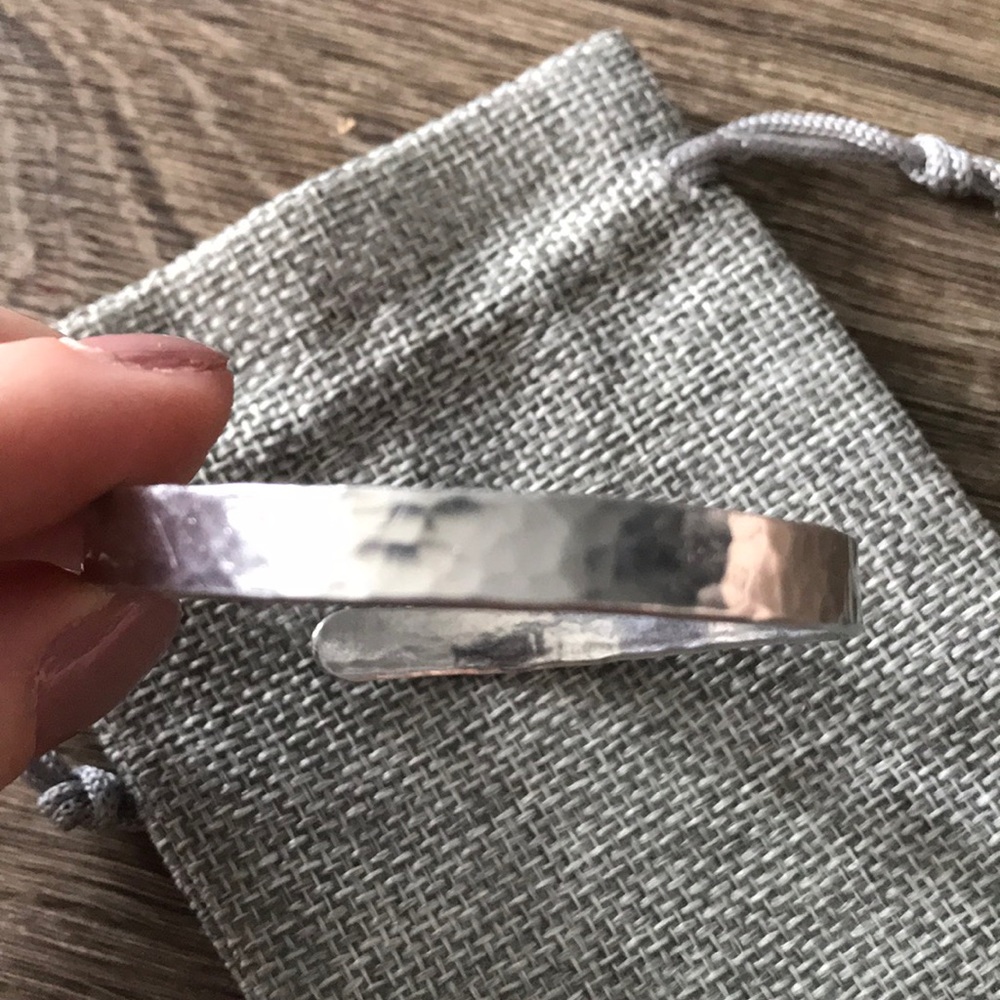 Silver Bangle - Picture 4 of 4